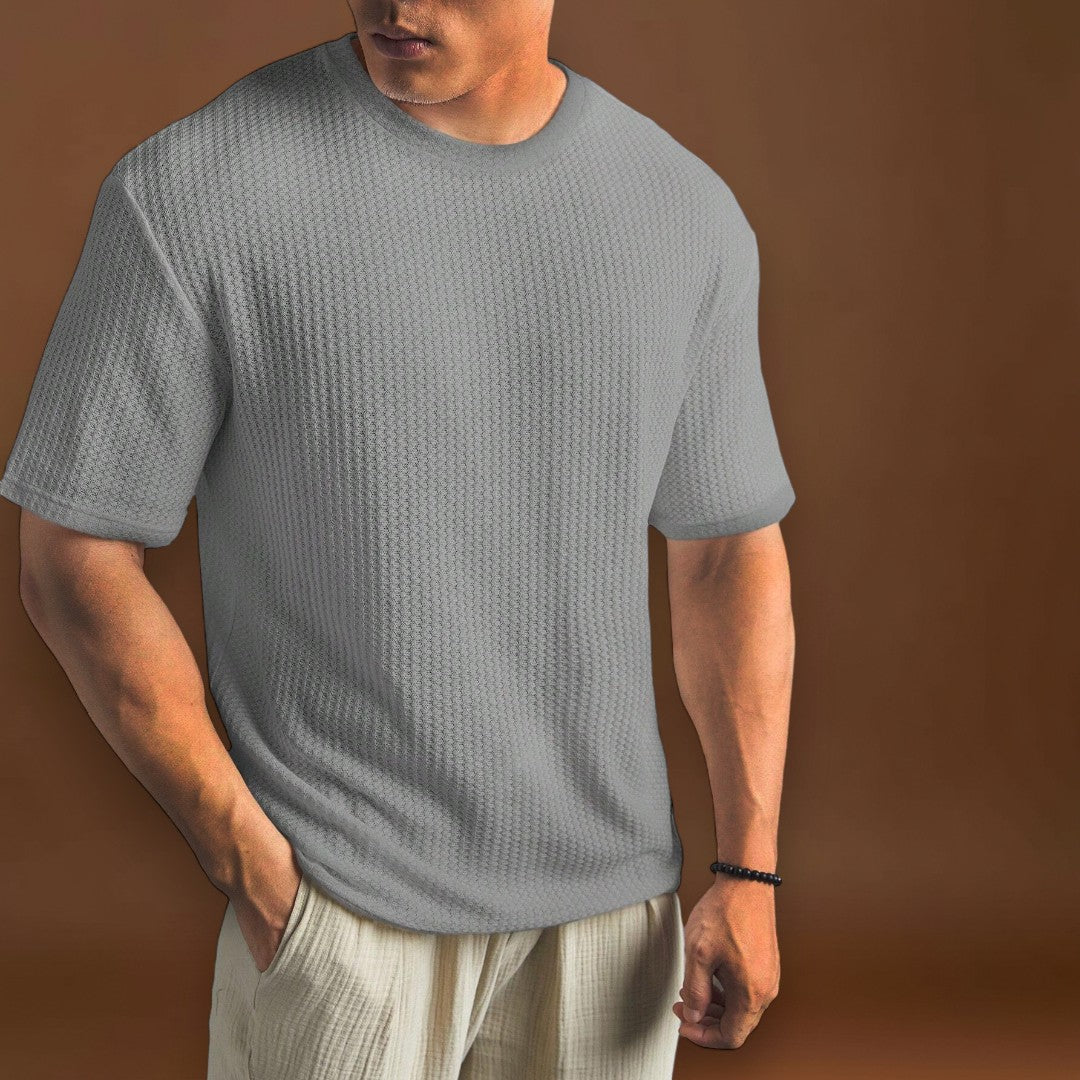 Camisa - Mistura Suave com Botões e Forma Neat