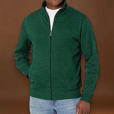 Tiago - Casaco de Mistura de Tecido Suave