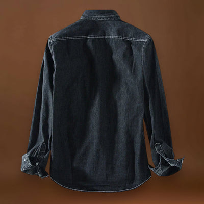 Camisa - Yoke Ocidental e Frente com Botões para Uso Desprendido