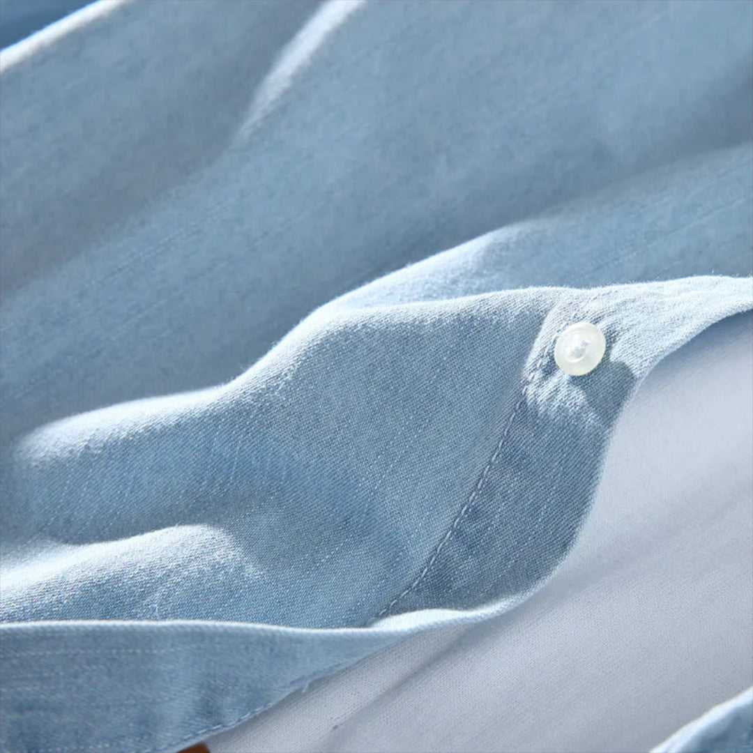 Camisa - Yoke Ocidental e Frente com Botões para Uso Desprendido