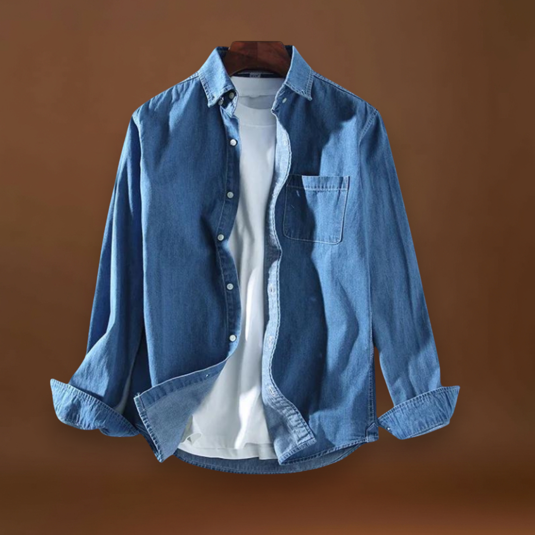 Camisa - Yoke Ocidental e Frente com Botões para Uso Desprendido