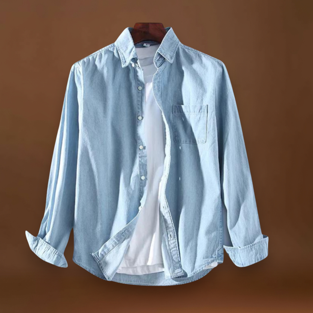 Camisa - Yoke Ocidental e Frente com Botões para Uso Desprendido