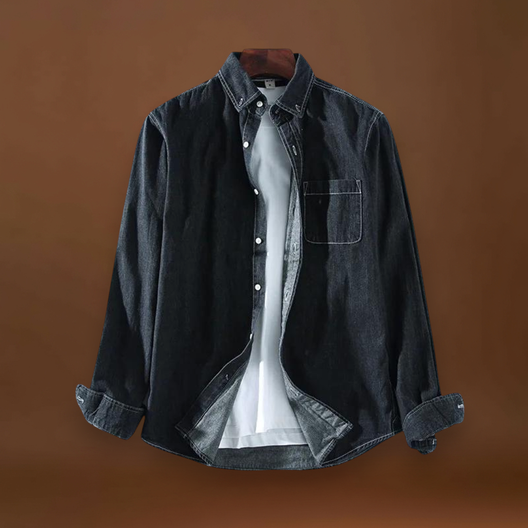 Camisa - Yoke Ocidental e Frente com Botões para Uso Desprendido