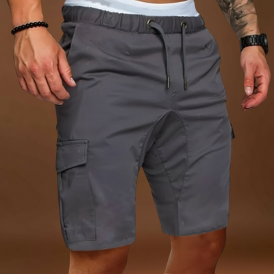 Calções – Mistura Respirável com Cintura Elástica e Movimento Livre