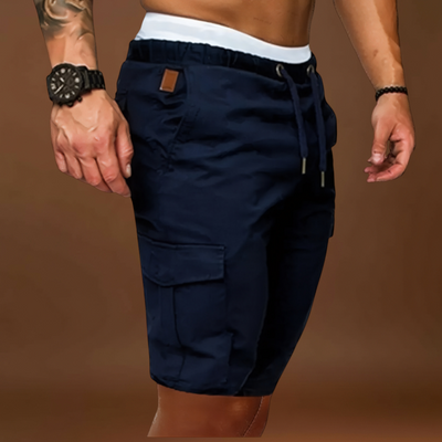 Calções – Mistura Respirável com Cintura Elástica e Movimento Livre