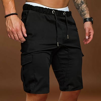 Calções – Mistura Respirável com Cintura Elástica e Movimento Livre