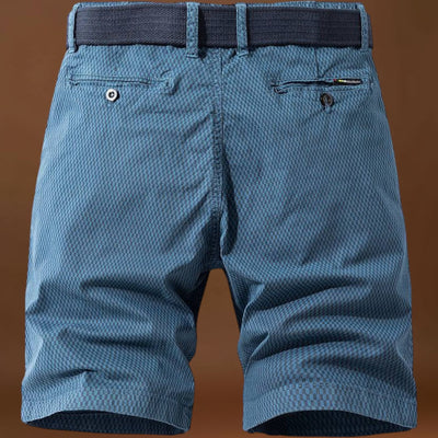 Calções – Mistura Leve com Cintura Elástica e Corte Relaxado