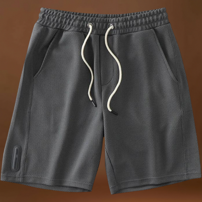 Calções - Mistura de Poliéster Corte Acima do Joelho e Movimento Fácil