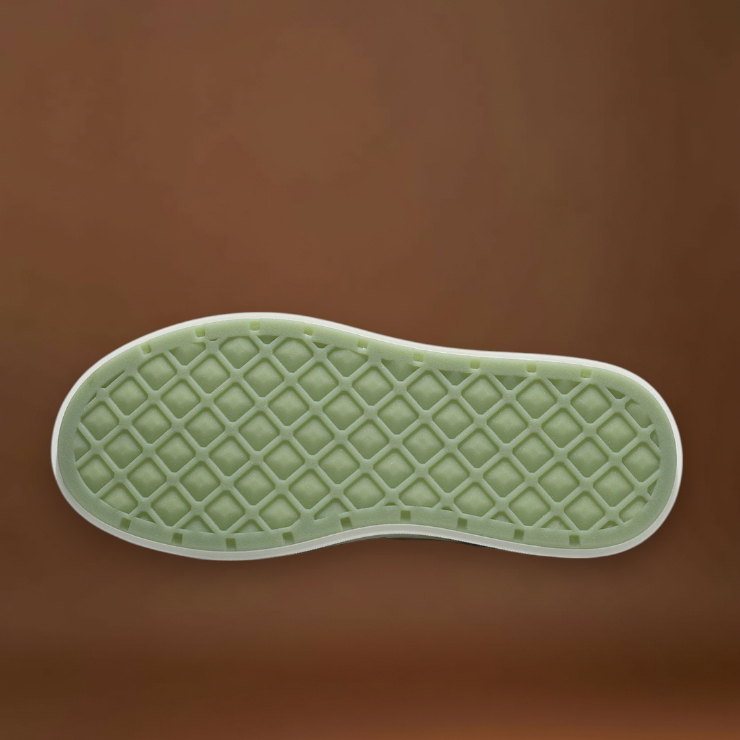 Sapatos Slip On - Parte Superior em Mistura de Lona e Fácil de Calçar