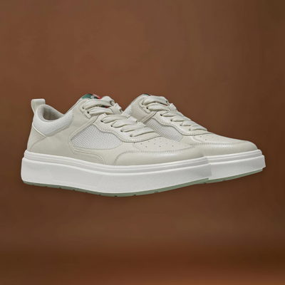 Sapatos Slip On - Parte Superior em Mistura de Lona e Fácil de Calçar