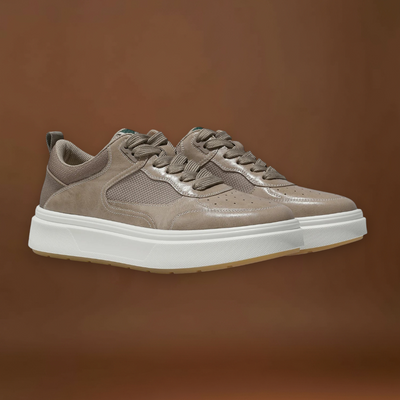 Sapatos Slip On - Parte Superior em Mistura de Lona e Fácil de Calçar