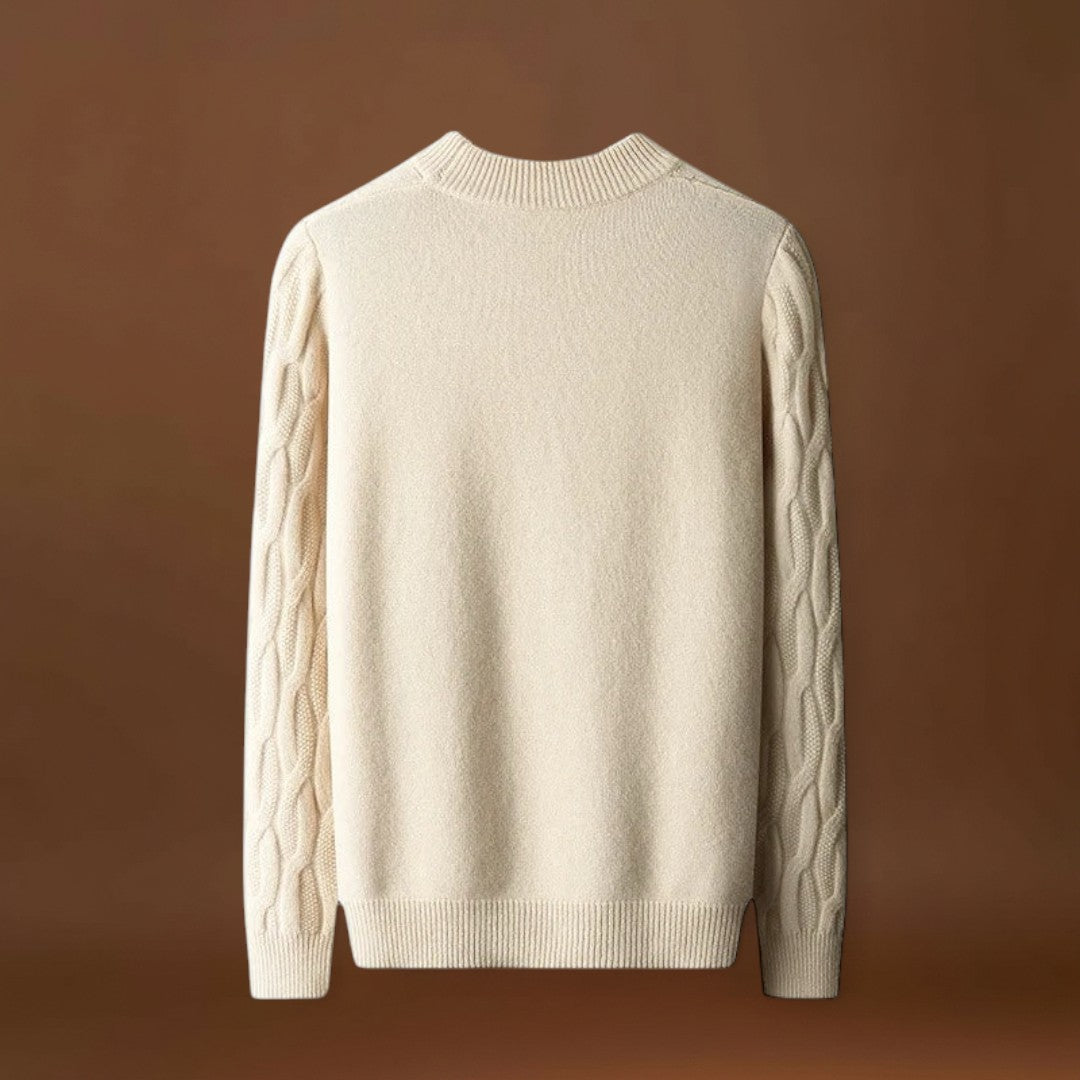 Constantino | Gola Estruturada com Punhos Canelados