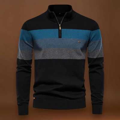 Constantino | Suéter Algodão Orgânico Zíper Respirável