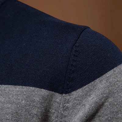 Constantino | Suéter Algodão Orgânico Zíper Respirável