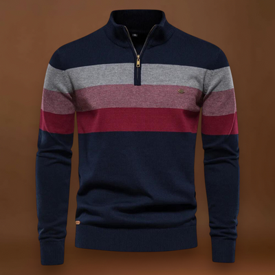 Constantino | Suéter Algodão Orgânico Zíper Respirável