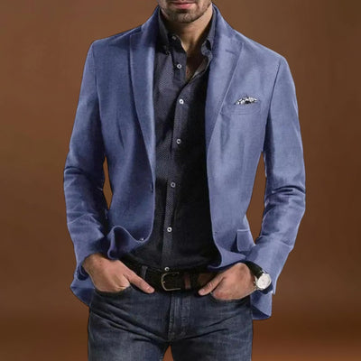 Casaco de fato - Padrão xadrez e silhueta ajustada