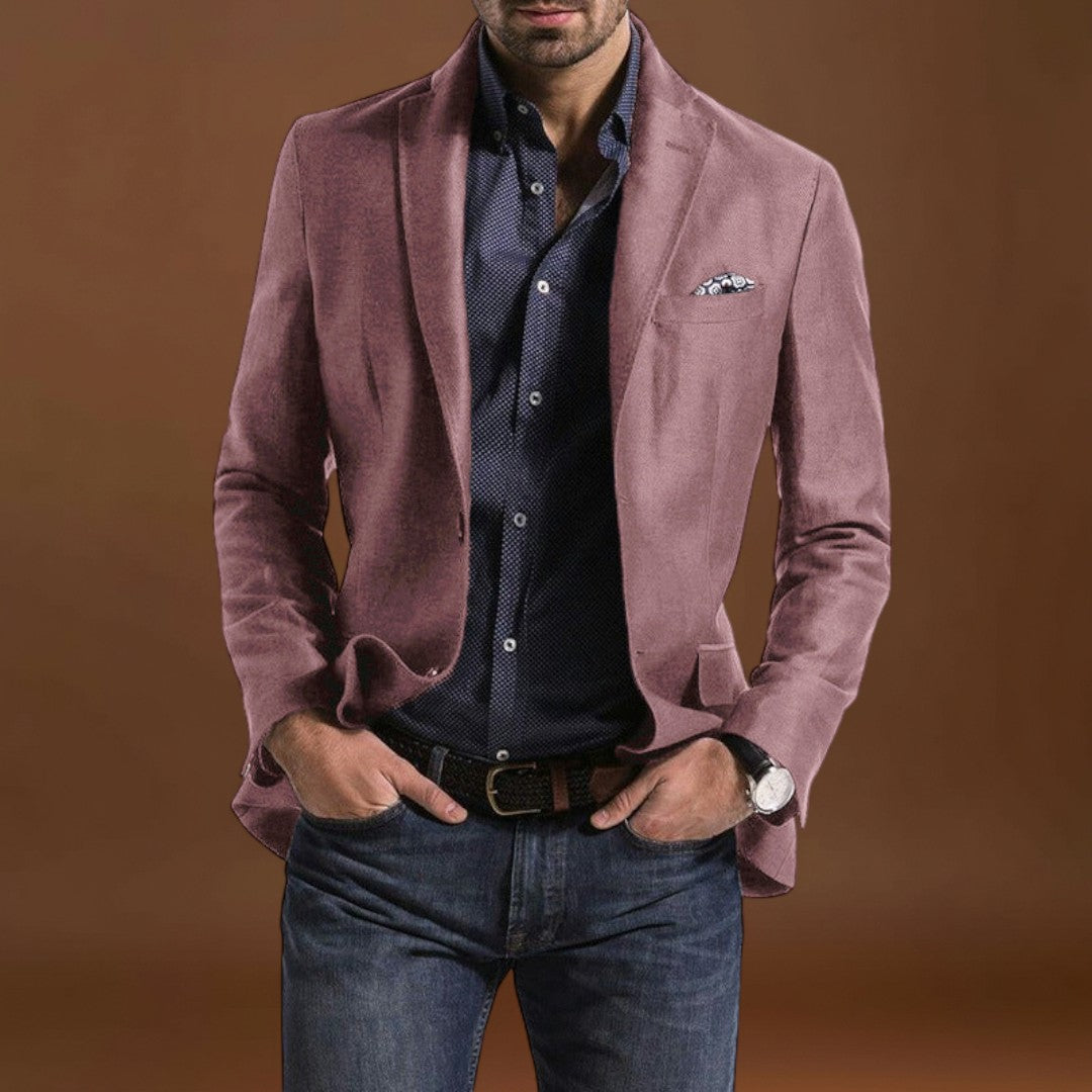 Casaco de fato - Mistura de poliéster com corte estruturado e espaço para se mover