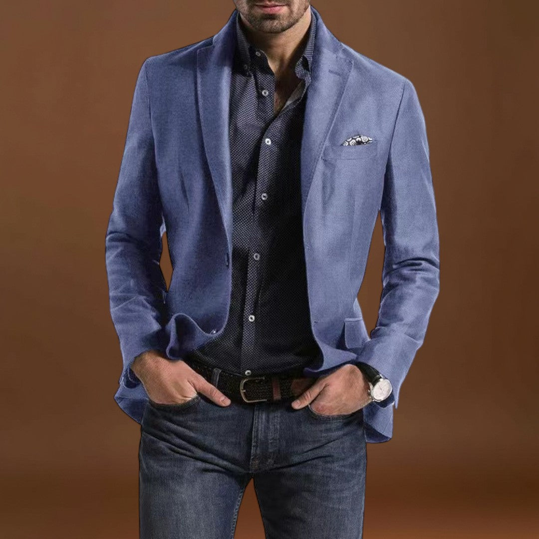 Casaco de fato - Mistura de poliéster com corte estruturado e espaço para se mover