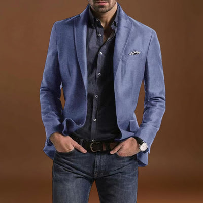 Casaco de fato - Mistura de poliéster com corte estruturado e espaço para se mover