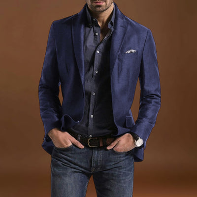 Casaco de fato - Mistura de poliéster com corte estruturado e espaço para se mover