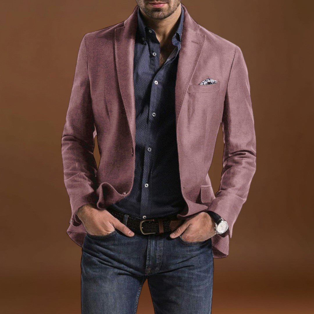 Casaco de fato - Mistura de poliéster com corte estruturado e espaço para se mover