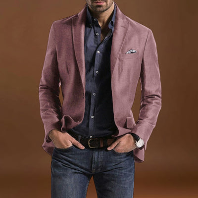 Casaco de fato - Mistura de poliéster com corte estruturado e espaço para se mover