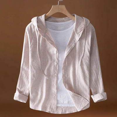 Clara - Blusa de Algodão com Capuz