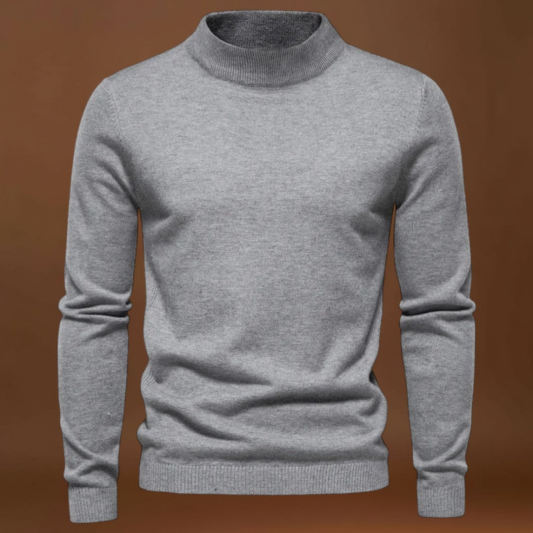Miguel | Suéter Misturado Gola Alta
