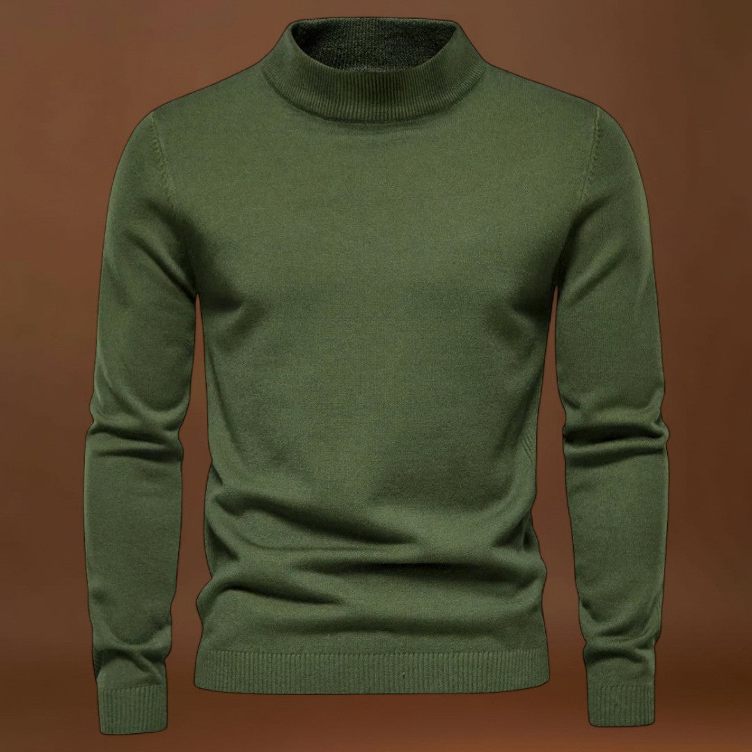 Miguel | Suéter Misturado Gola Alta