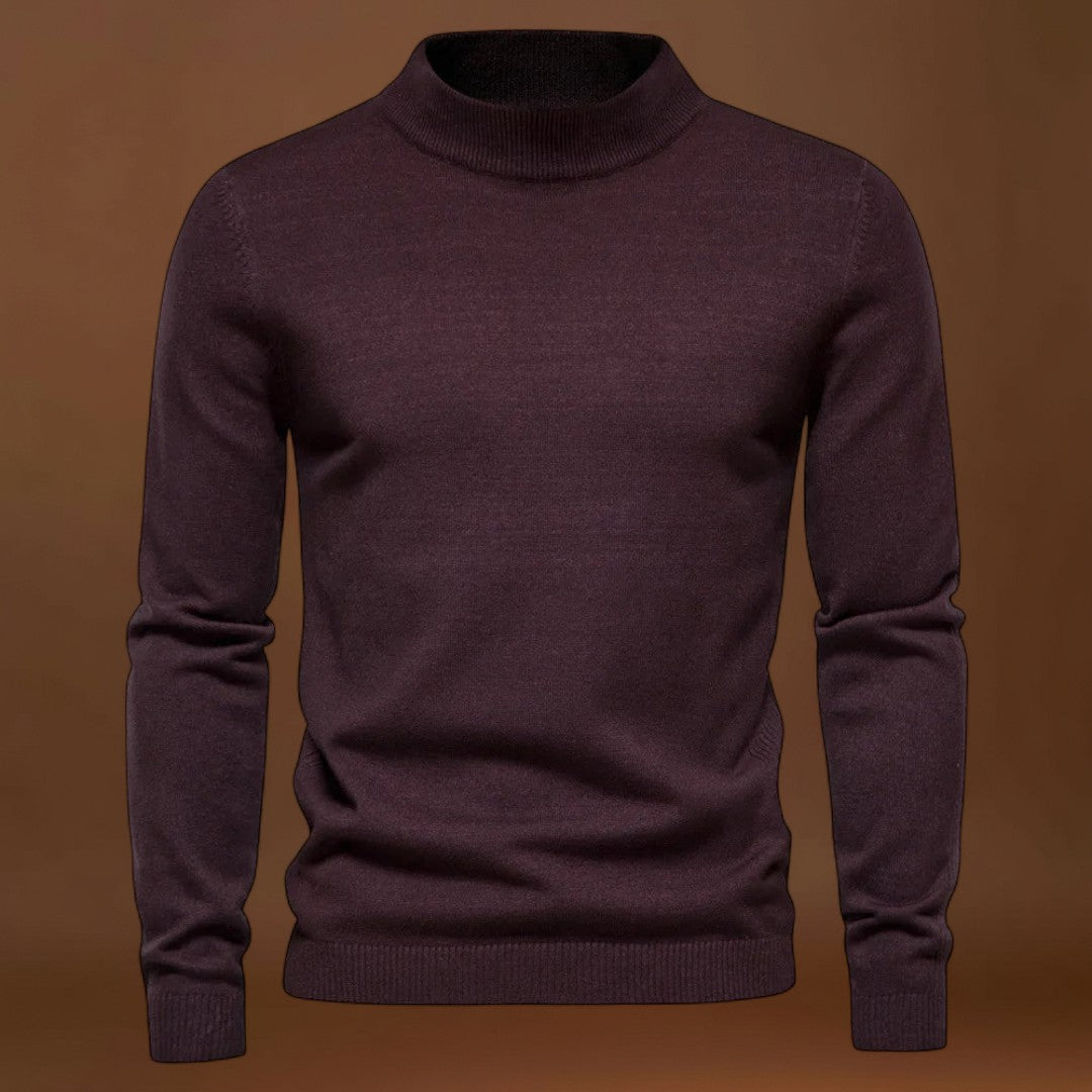 Miguel | Suéter Misturado Gola Alta