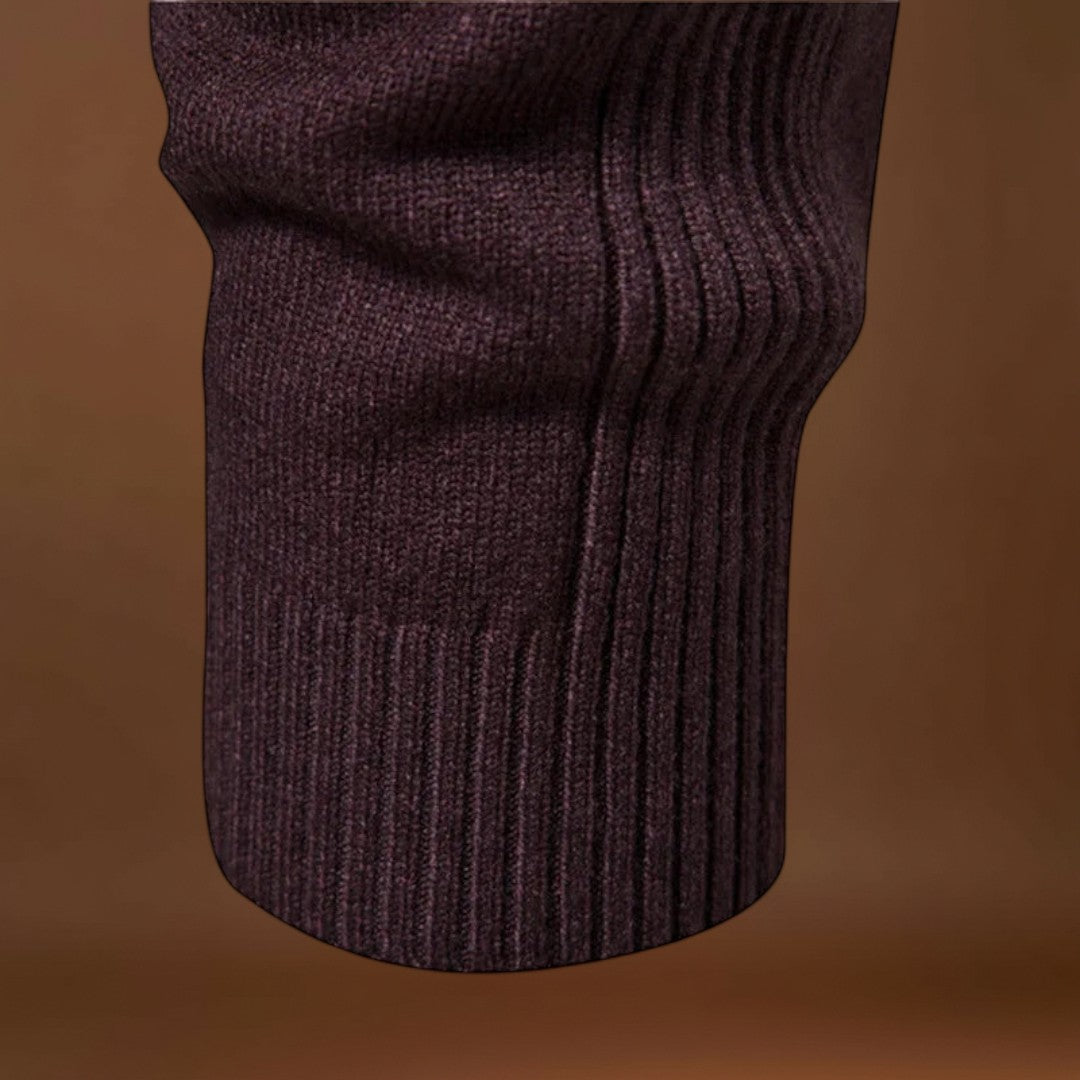 Miguel | Suéter Misturado Gola Alta