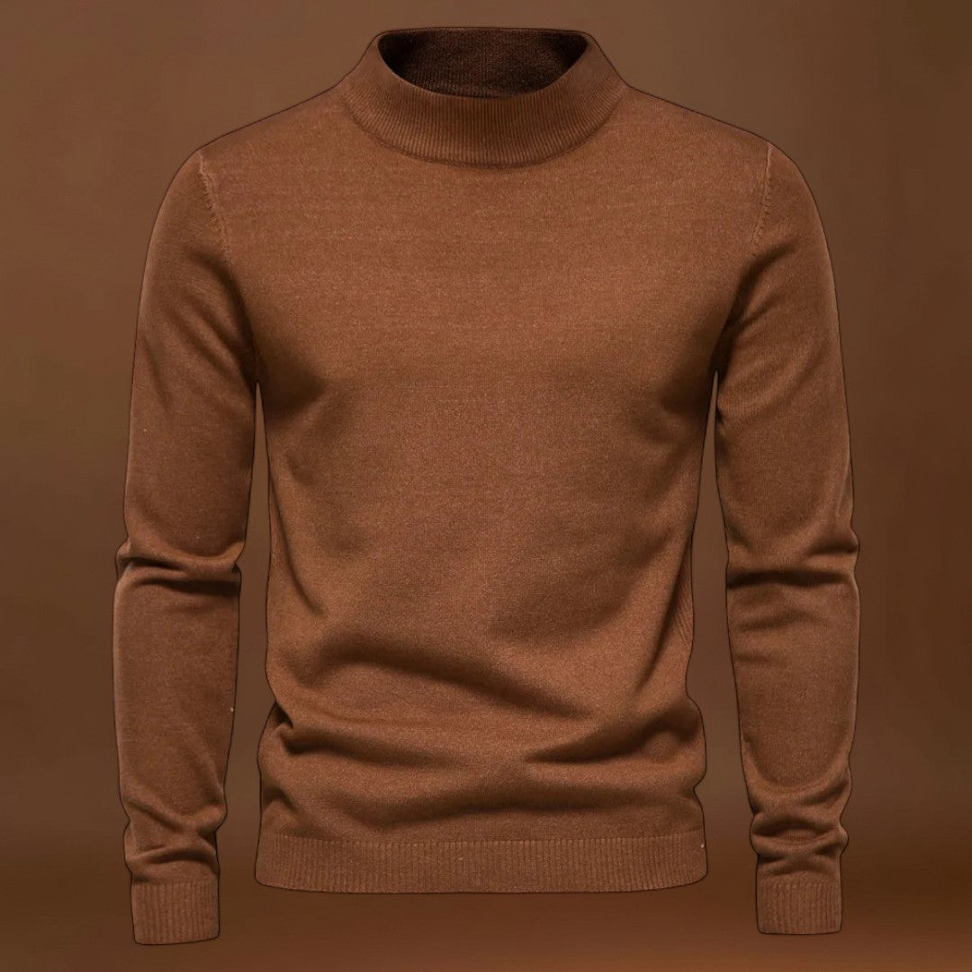 Miguel | Suéter Misturado Gola Alta