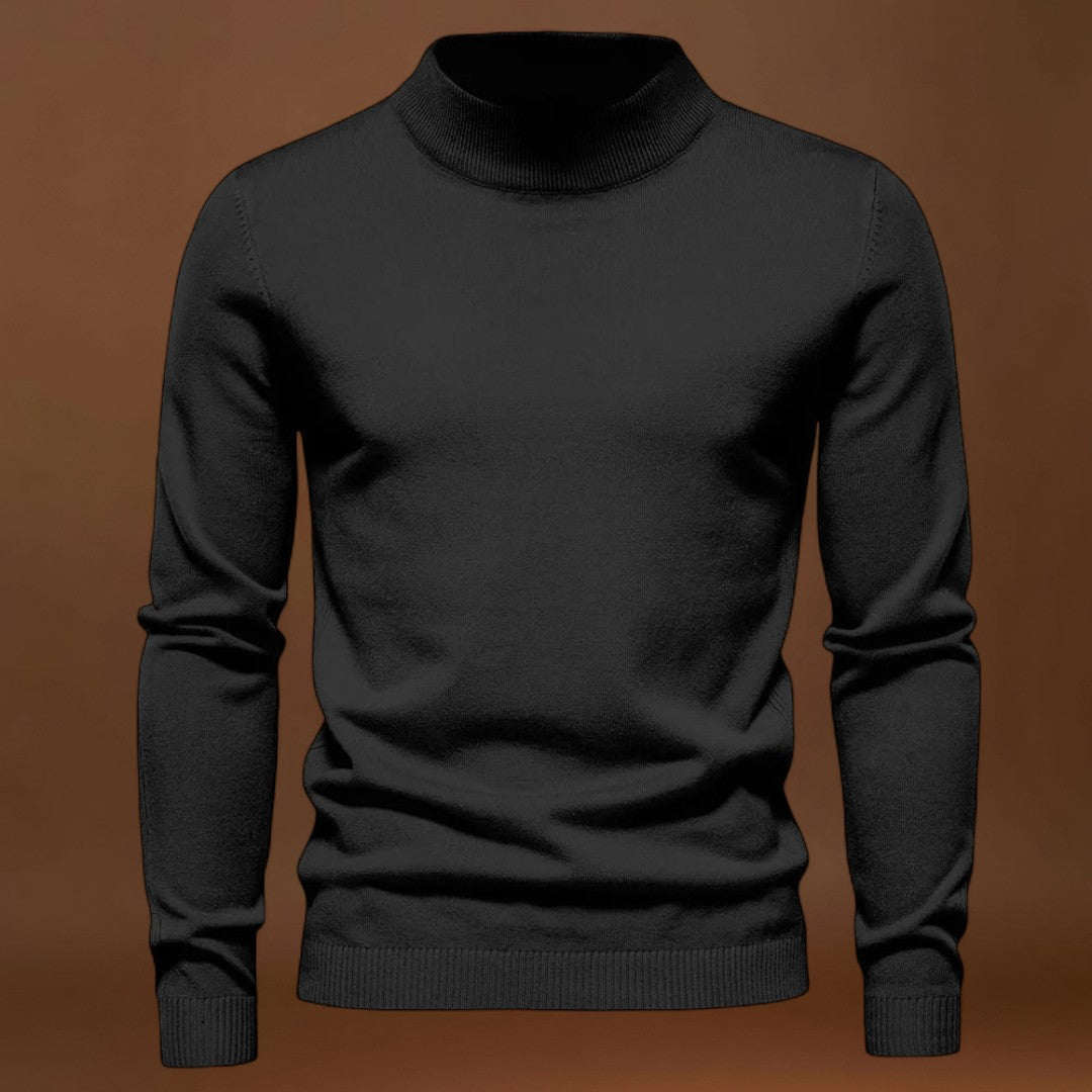 Miguel | Suéter Misturado Gola Alta