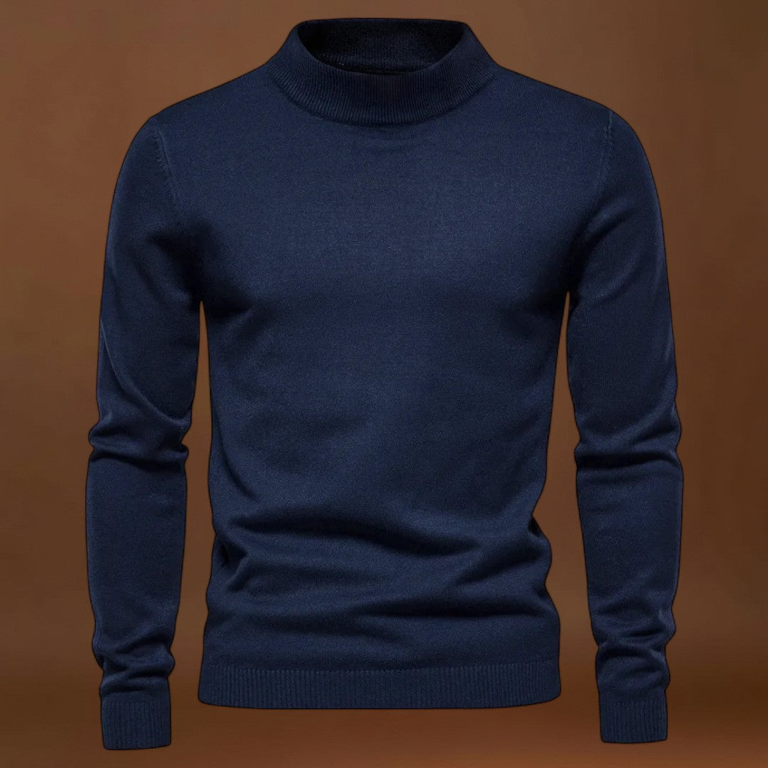 Miguel | Suéter Misturado Gola Alta