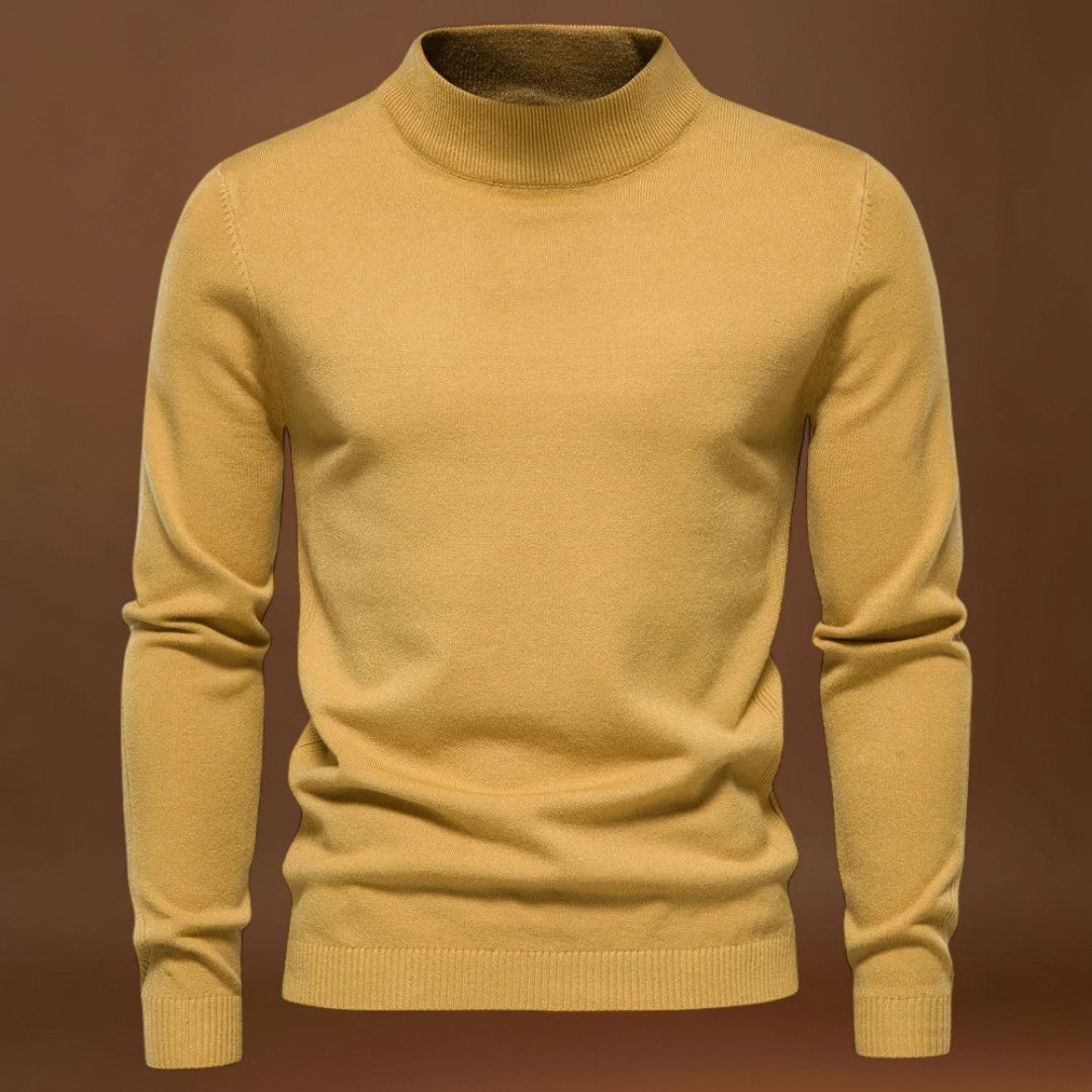 Miguel | Suéter Misturado Gola Alta