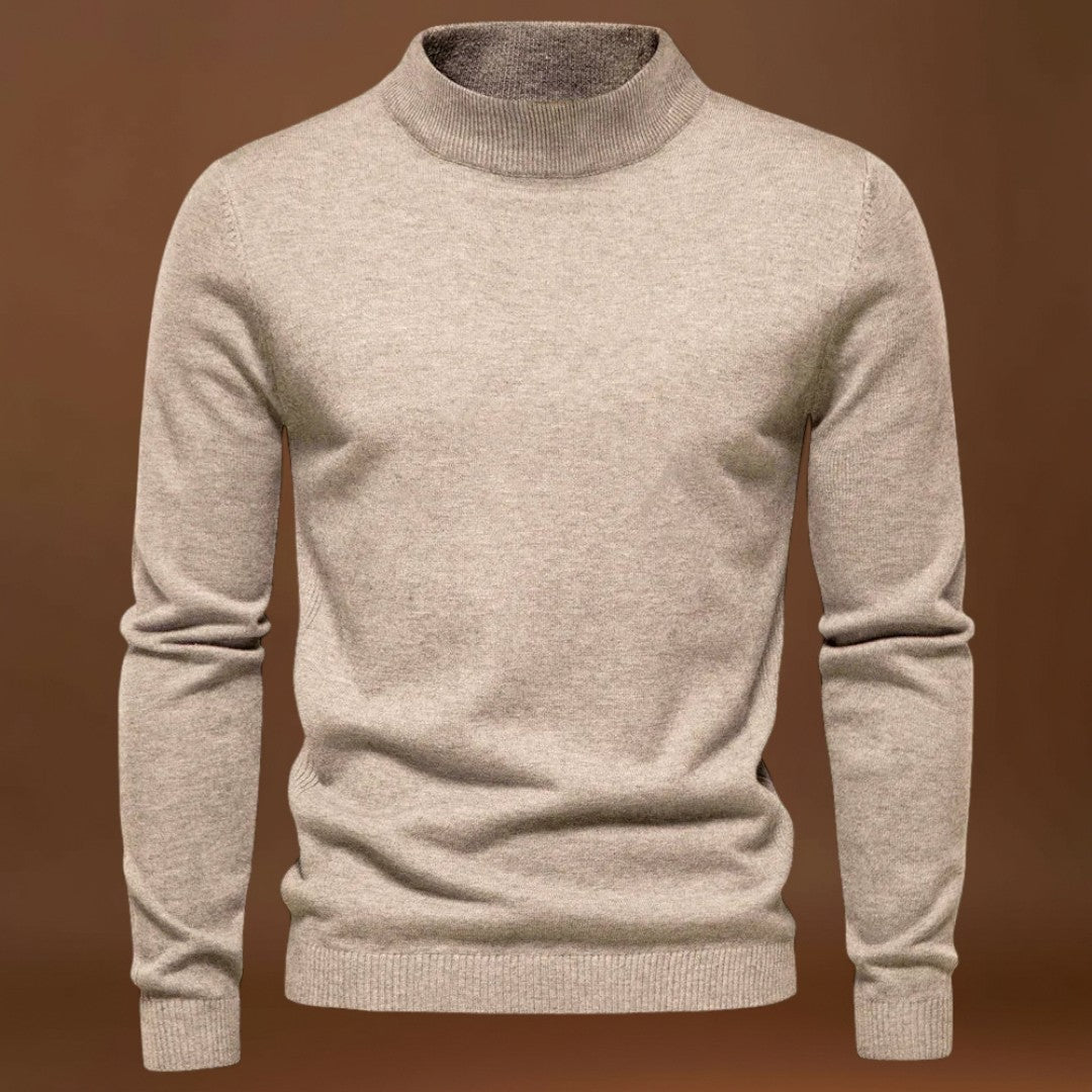 Miguel | Suéter Misturado Gola Alta