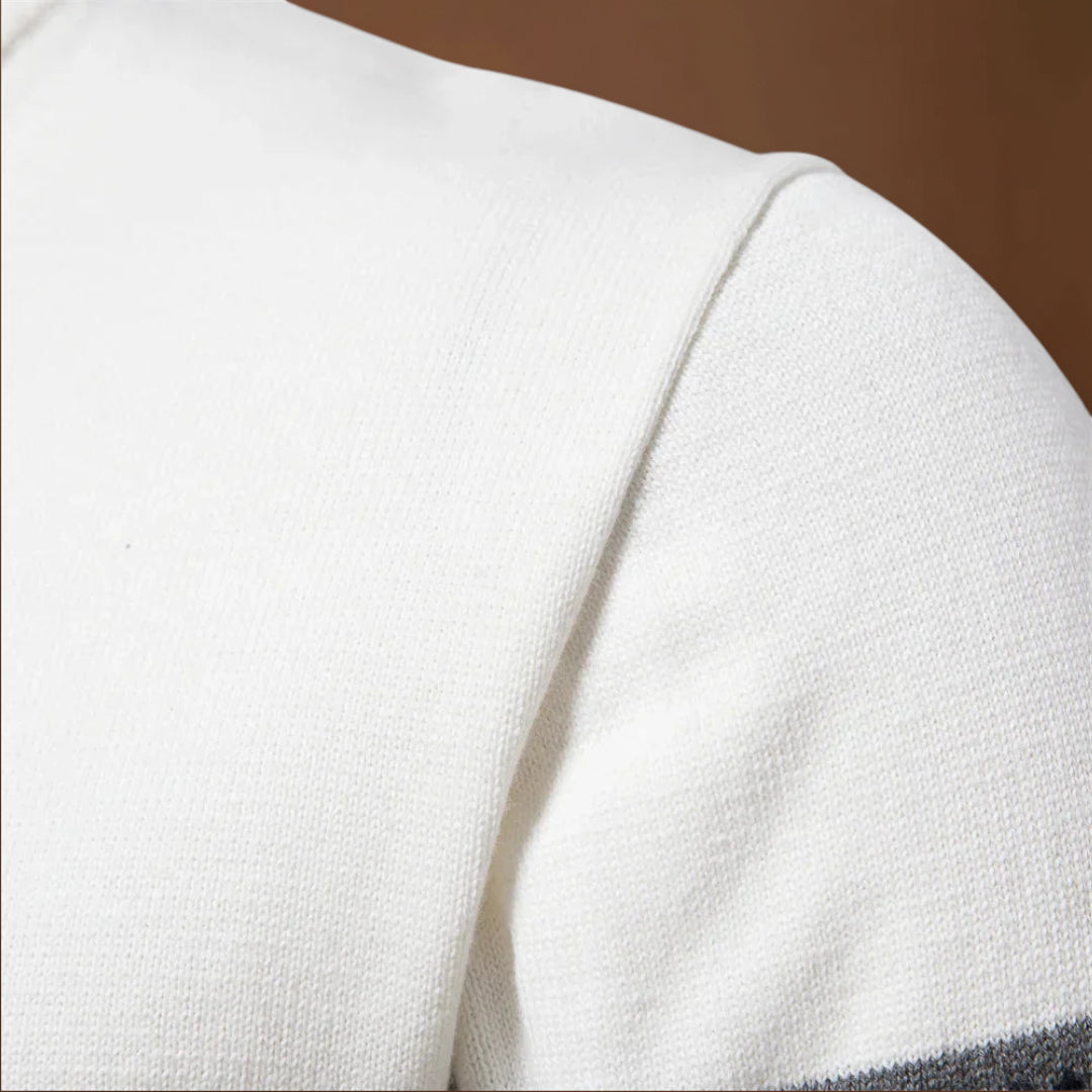 Manuel | Suéter Poliéster com Zíper Ajustável