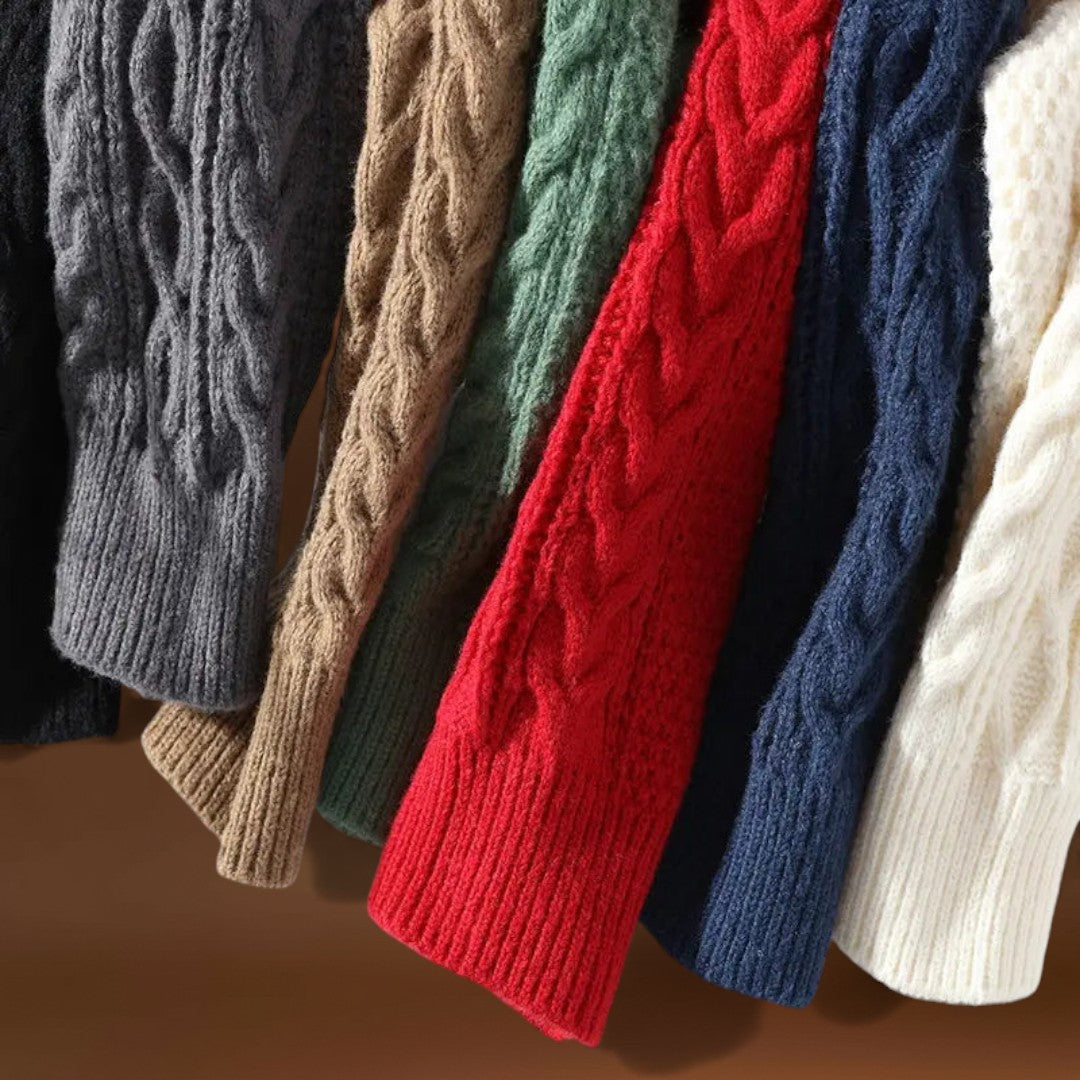 Francisco | Suéter Ultraresistente Mistura Retrô Quente