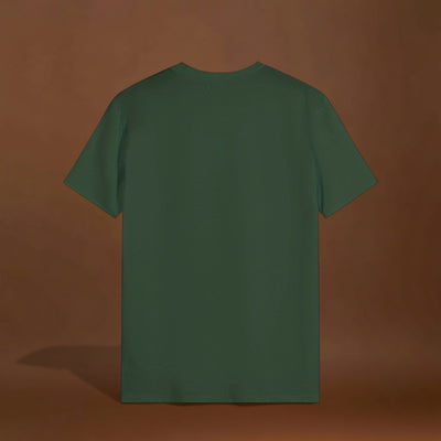 T-Shirt – Corte Regular em Mistura de Poliéster e Decote Suave