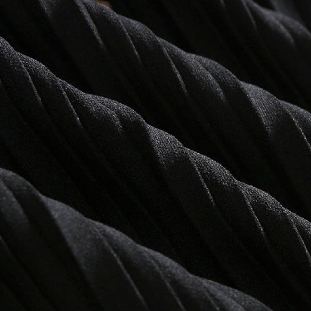 Calças - Frente Plissada e Corte Relaxado para Movimento Fácil