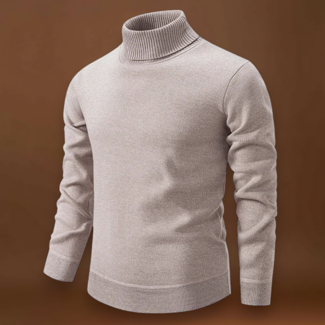Francisco | Suéter Gola Alta Confortável Ajustável