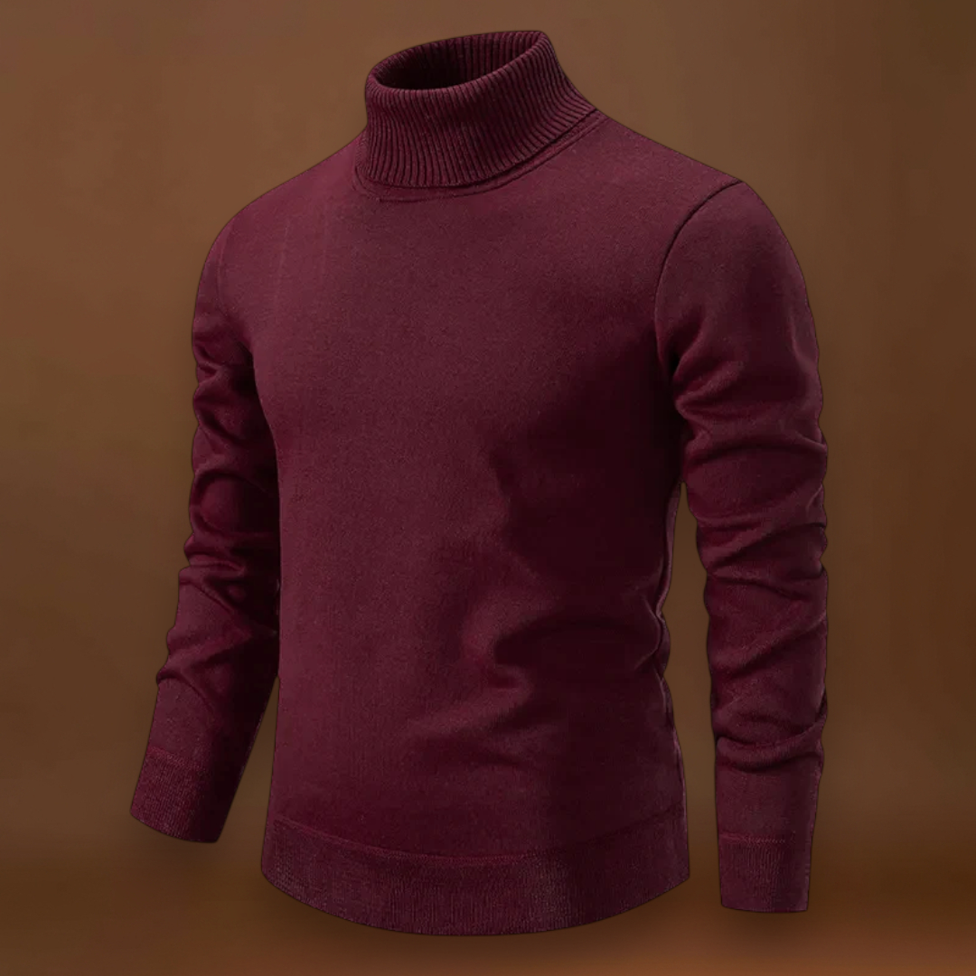 Francisco | Suéter Gola Alta Confortável Ajustável