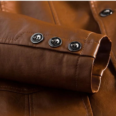 Roderick - Casaco de Cabedal Elegante