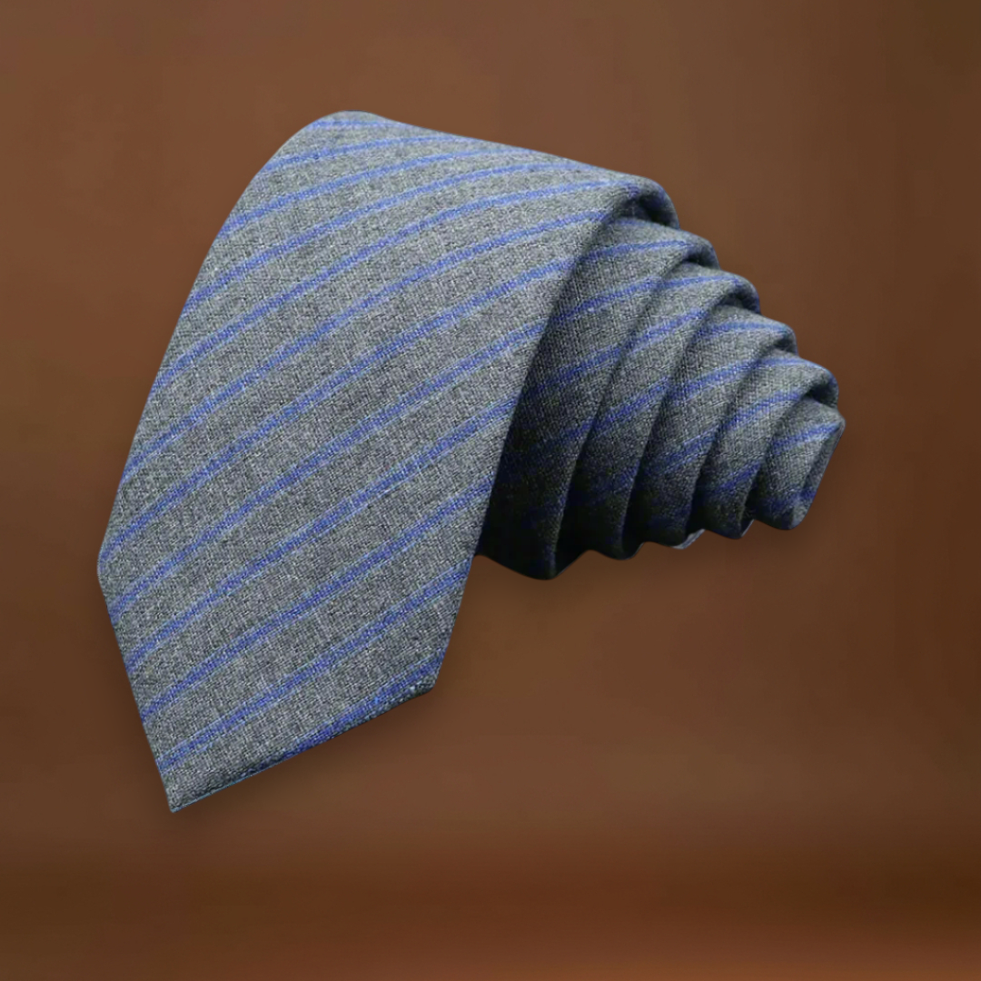 Luís - Gravata Vintage em Algodão Premium