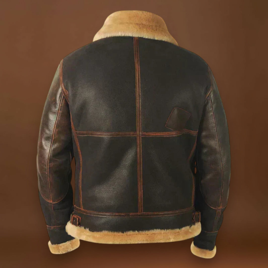 Hunter - Casaco de inverno em pele para homem Original