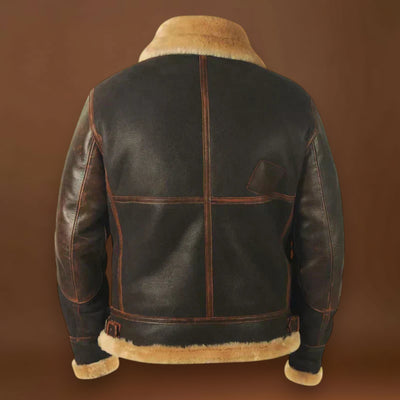 Hunter - Casaco de inverno em pele para homem Original