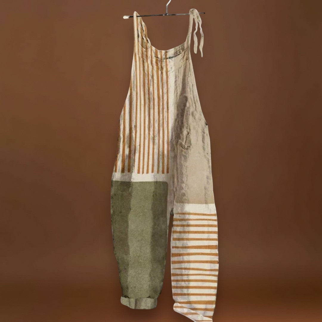 Barbara – Macacão vintage com perna larga