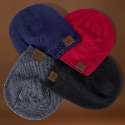 Humberto - Gorro clássico de malha de inverno