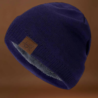 Humberto - Gorro clássico de malha de inverno