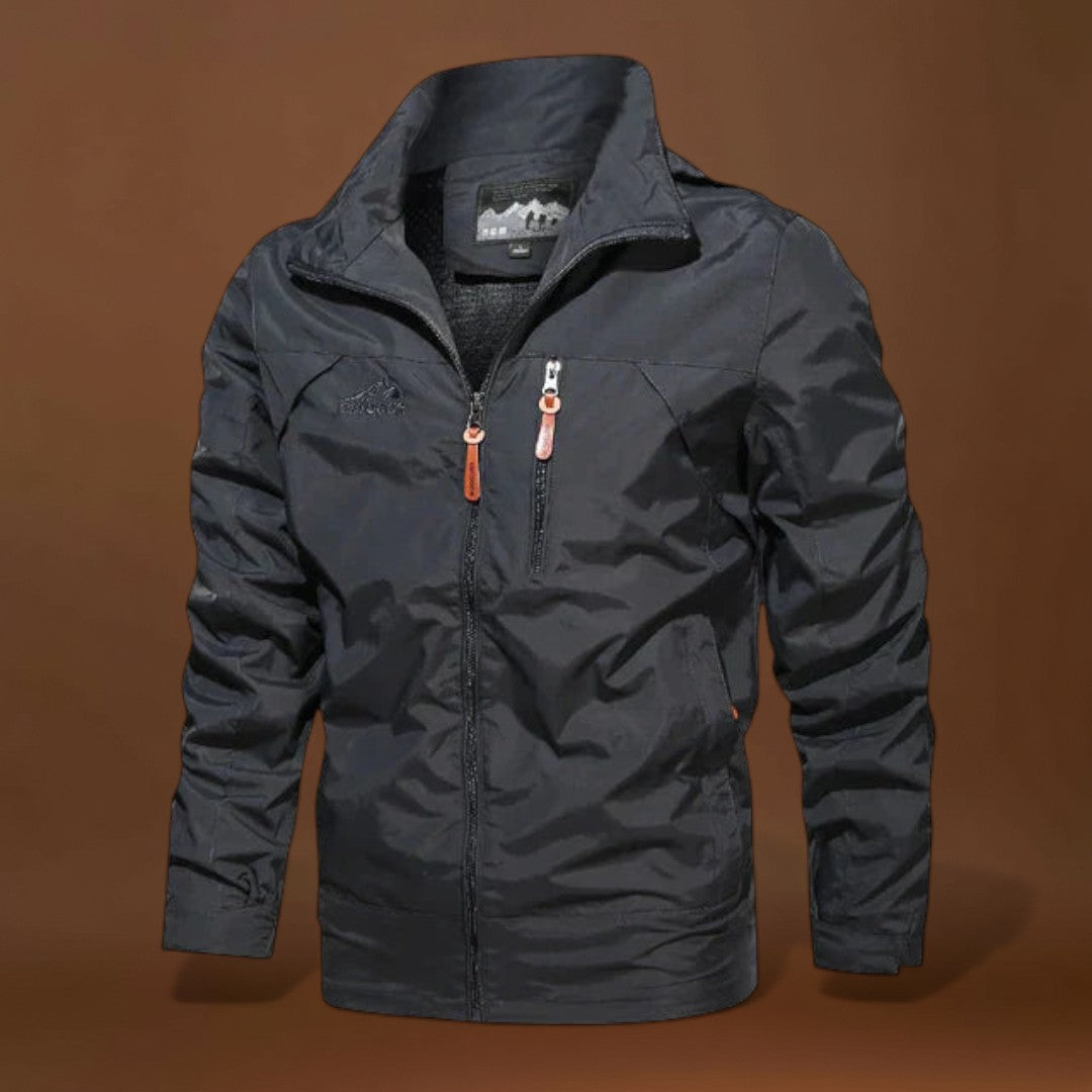 Casaco de Vento – Mistura de Poliéster Leve e Bloqueia o Vento